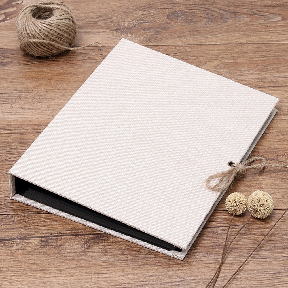 Eco-Friendly Recycled Black Paper Blank DIY Photo Album