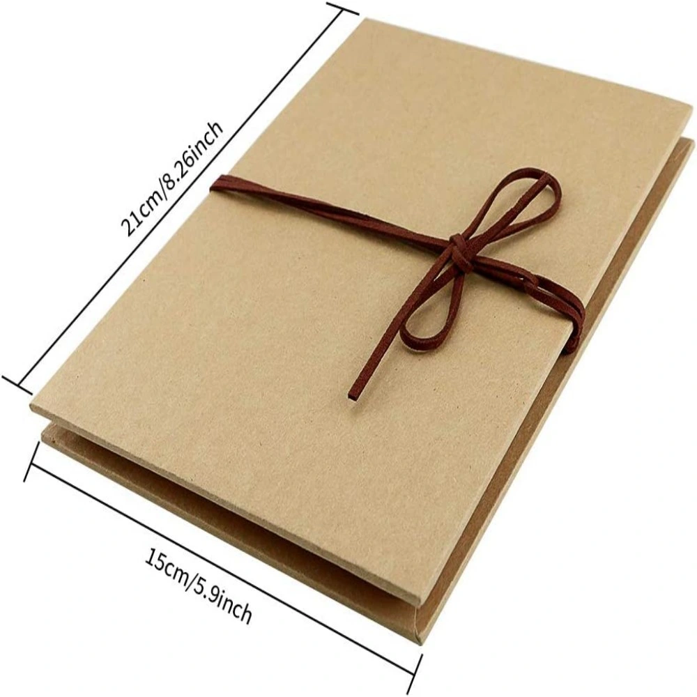 DIY Folding Kraft Paper Photos Albums